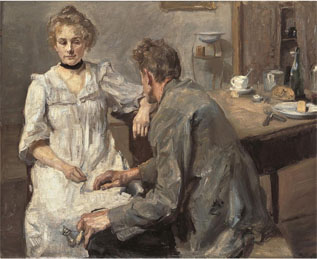 Max Slevogt (1868-1932), Feierstunde (1900)